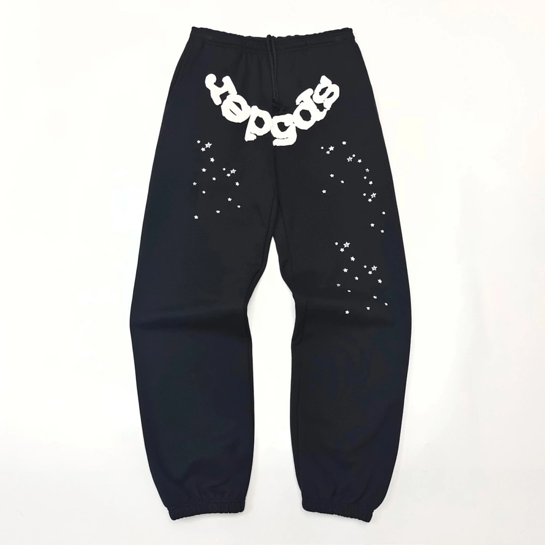 Sp5der OG Web Arch Logo Sweatpants – Black — size M