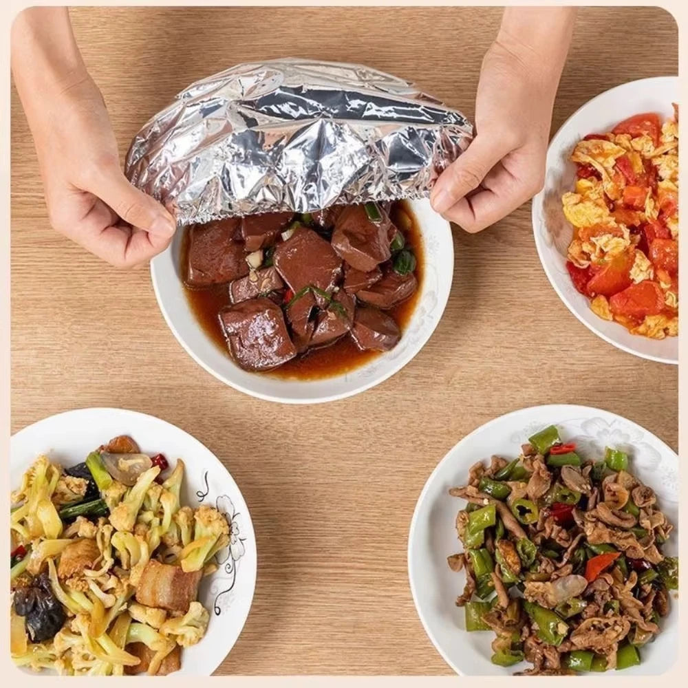 Foil bowl covers