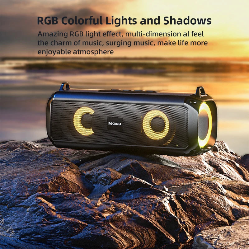 Portable Bluetooth Speaker with Lights photo 2
