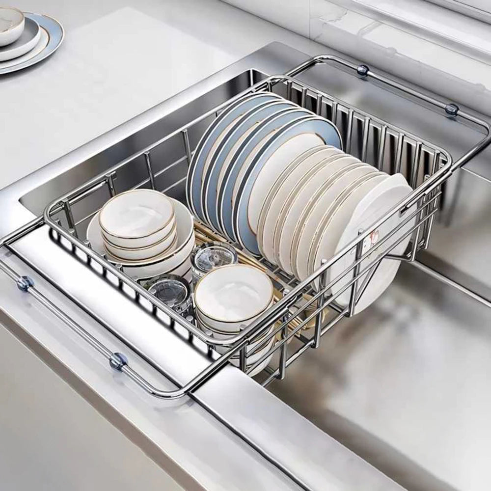 Expandable Over-Sink Dish Rack photo 3