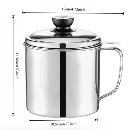 Grease Keeper with Strainer