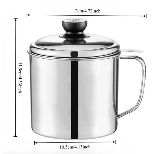 Grease Keeper with Strainer